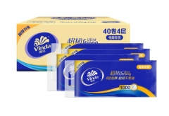 維達(dá)(Vinda) 無芯卷紙紙巾 超韌4層100g衛(wèi)生紙巾*40卷 整箱銷售（新舊交替發(fā)貨）
