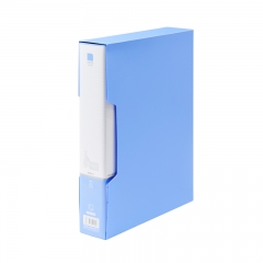 晨光 M＆G 新銳派塑套資料冊(cè) ADM95099B A4 80頁(yè) (藍(lán)色)
