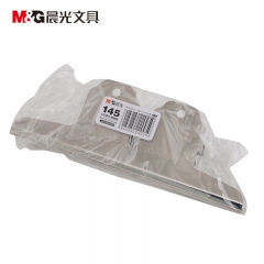 晨光 M＆G 山形票夾 ABS92639 145mm (銀色) 2個/袋