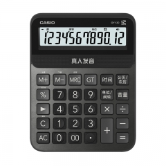卡西歐（CASIO）GY-120-BK 琉璃黑 12位語音計(jì)算器