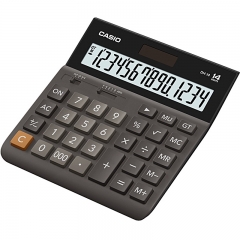卡西歐（CASIO）DH-14-BK 14位寬版設計 計算器