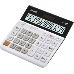 卡西歐（CASIO）DH-14-WE 14位寬版設計 計算器