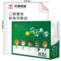 天章 241-2-1-C-S 樂活天章電腦打印紙 彩（1000頁/箱）
