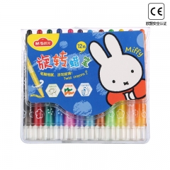 晨光 M＆G 旋轉(zhuǎn)蠟筆米菲短款 FGMX4307 12色