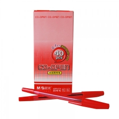 晨光 M＆G 圓珠筆 ABP64701 0.7mm （紅色） 40支/盒