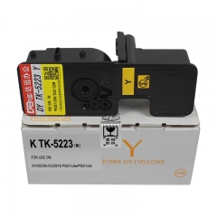 勁彩 TK5223（粉筒）（黃） 適用 京瓷 P5021cdn/P5021cdw