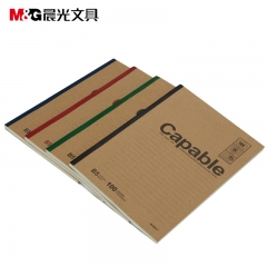 晨光B5無線裝訂本100頁雅致辦公APYJY550顏色隨機(jī)
