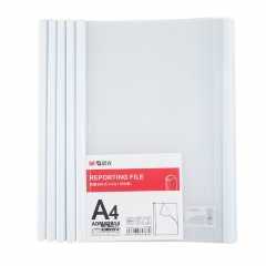 晨光歡顏抽桿夾A4(白）ADM92914 10個(gè)裝
