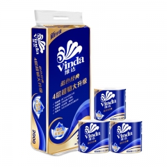 維達(dá)V4073A 至有分量200克衛(wèi)生紙 10卷/提