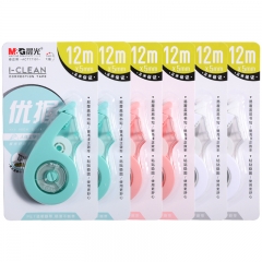 晨光I-Clean系列修正帶ACT77101 白12m 顏色隨機(jī)