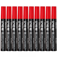 得力思達(dá)6821記號筆(紅) 10支/盒