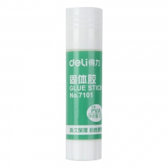得力7101固體膠(白色)9g 12支/盒