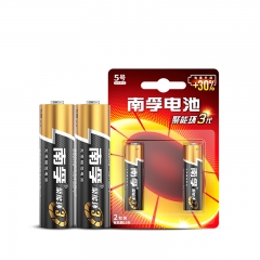南孚LR6－2B/5號(hào)堿性聚能環(huán)3代電池 2節(jié)/卡