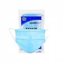 德醫(yī)邦醫(yī)用外科口罩 無紡布耳帶式無呼吸閥 10片/包