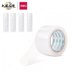 得力33301封箱膠帶60mm*100y*45um(24卷/箱)(普透)