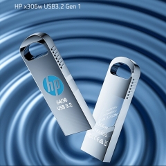 惠普（HP） 金屬U盤USB3.2高速讀寫(xiě)商務(wù)手機(jī)電腦辦公大容量?jī)?yōu)盤學(xué)生迷你型車載專用防水防塵 usb3.2金屬迷你U盤 128G