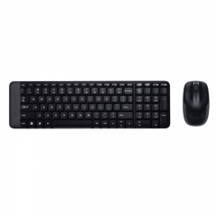 羅技（Logitech） 無線鍵鼠套裝 家用辦公無線鼠標(biāo)無線鍵盤套裝 MK220