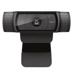 羅技（Logitech） C920e 高清網(wǎng)絡(luò)攝像頭 臺(tái)式機(jī)電腦筆記本直播攝像頭帶麥克風(fēng)視頻會(huì)議網(wǎng)課 專業(yè)會(huì)議攝像頭黑色
