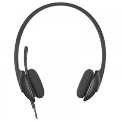 羅技（Logitech） H340耳麥耳機頭戴式帶話筒USB電腦教育辦公培訓耳麥