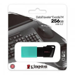 金士頓（Kingston）256GB USB3.2 Gen 1 U盤(pán) DTXM 滑蓋設(shè)計(jì) 多彩時(shí)尚