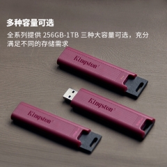 金士頓（Kingston）512GB USB3.2 Type-A 超極速固態(tài)U盤 DTMAXA 讀速高達(dá)1000MB/s 寫速900MB/s