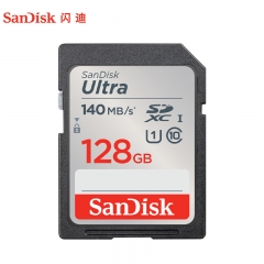 閃迪（SanDisk）128GB SD存儲卡 C10 至尊高速版內(nèi)存卡 讀速140MB/s 捕捉全高清 數(shù)碼相機(jī)理想伴侶