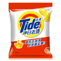 汰漬洗衣粉 260g 凈白去漬檸檬清新無(wú)磷