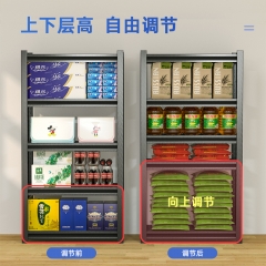 藍(lán)喜愛(ài)家用貨架置物架多層陽(yáng)臺(tái)落金屬儲(chǔ)物間地下室雜物倉(cāng)庫(kù)鐵架子183高*120長(zhǎng)*40寬