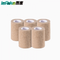 秝客  5卷/盒 彈性繃帶 自粘彈力運動繃帶 7.5cm*450cm