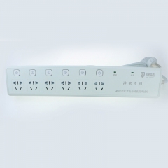 國(guó)密藍(lán)盾 GM-02紅黑電源濾波隔離插座防電磁波信息泄漏插排國(guó)家保密認(rèn)證接線板 六插位 3米線 保密專用
