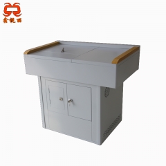 鑫視麗 輕金屬臺(tái)、桌 HX-1050 多媒體講臺(tái)/講桌 1050mm*650mm*905mm 教學(xué)多功能中控講臺(tái)【可根據(jù)用戶實(shí)際需求定制】
