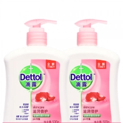 滴露Dettol健康抑菌洗手液滋潤倍護(hù)500g 抑菌99.9%