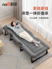 耐樸折疊床辦公室單人午休躺椅家用多功能便攜行軍床成人午睡神器