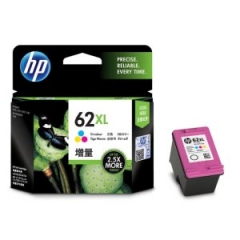 惠普hp原裝62XL彩色墨盒 單支裝