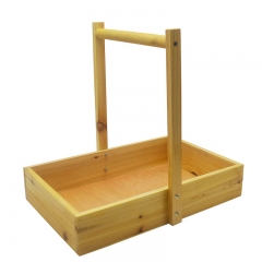 實(shí)木實(shí)驗(yàn)室用品提籃 單層木提籃（三合板底本）