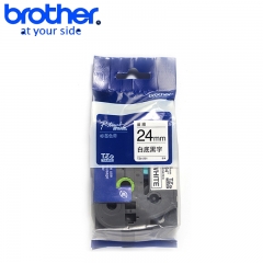 兄弟 色帶TZe-251 24mm白底黑字標(biāo)簽色帶（適用PT1650/7600/2700/3600）