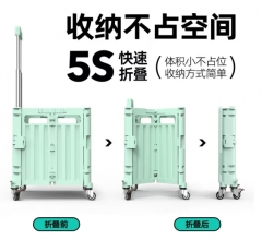 手拉車折疊小推車?yán)涃徫镘嚴(yán)瓧U車 爬梯大號(hào)