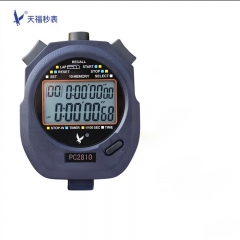 天福秒表計(jì)時(shí)器PC2810雙排10道 黑色