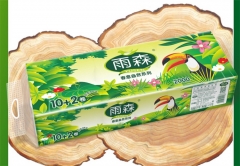 雨森（YUSEN）12卷2000克卷紙 春意盎然系列 5層柔厚無(wú)芯高克重耐用 家用衛(wèi)生紙廁紙巾