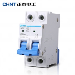 正泰(CHNT) 空氣開關 家用小型斷路器 空開 NBE7 2P 32A