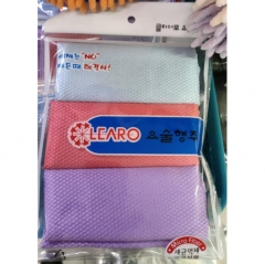 無痕毛巾3條/包