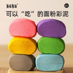 橡皮泥6色 50g面粉彩泥