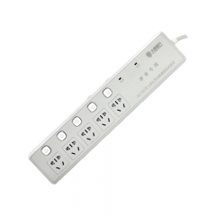 大唐盛興 紅黑電源濾波隔離插座 DAT-003（3米長電源線）