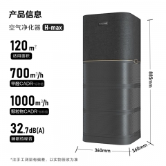 霍尼韋爾（Honeywell）空氣消毒凈化器KJ1000F-P22B辦公商用UV消毒殺菌除甲醛除霾除過(guò)敏原智能遠(yuǎn)程控制空氣消毒機(jī)