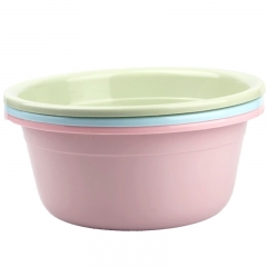 38CM 水盆洗臉盆 洗手盆塑料盆 顏色隨機(jī)